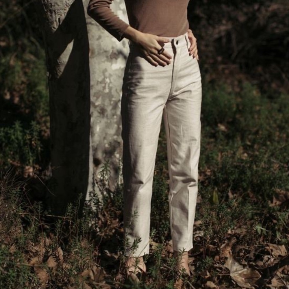 Ozma of California Kate jeans in Putty